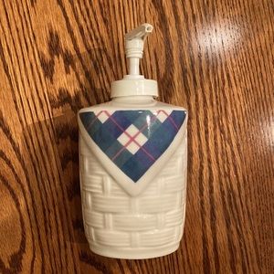 Pfaltzgraff ceramic soap dispenser